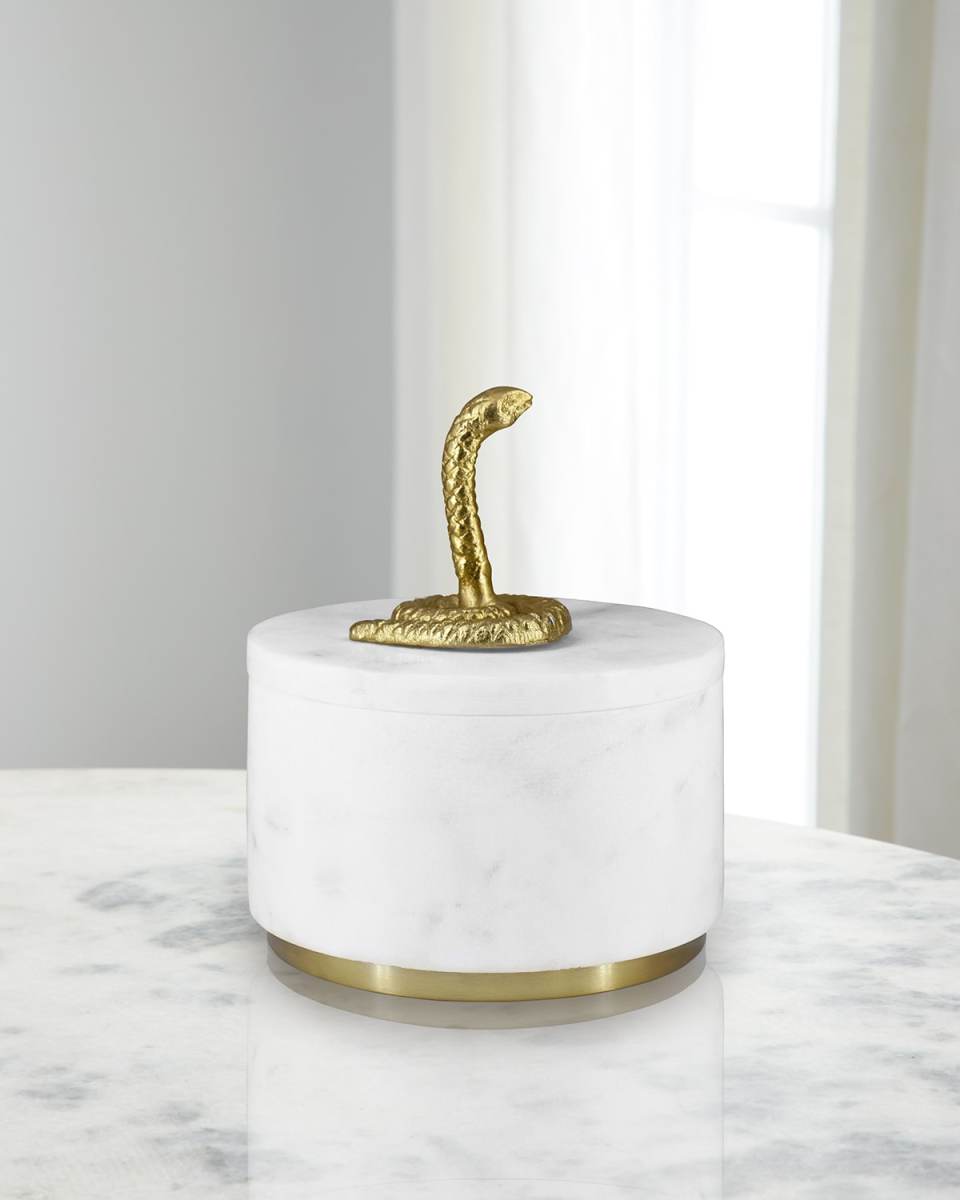Snape Marble Snake Box